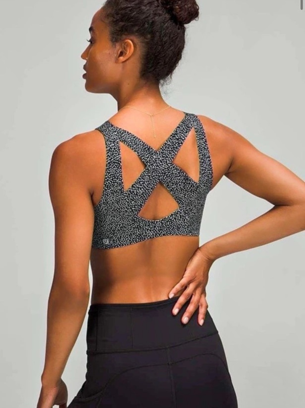 Lululemon Enlite Bra Zip Front High Support in size D32